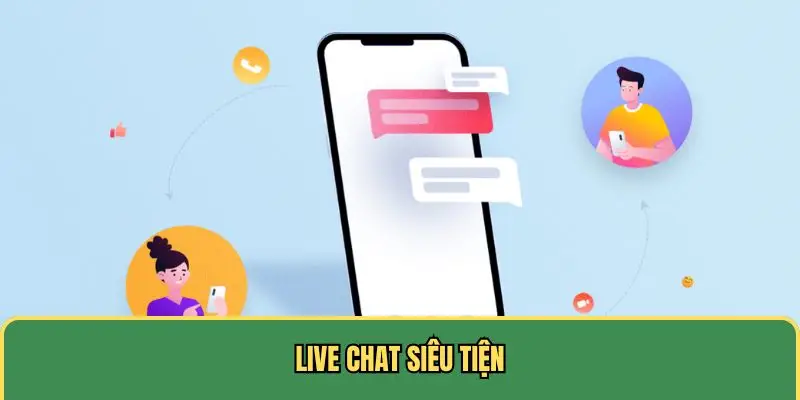 Live chat miễn phí siêu tiện